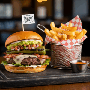 Hamburguesa Sonorense